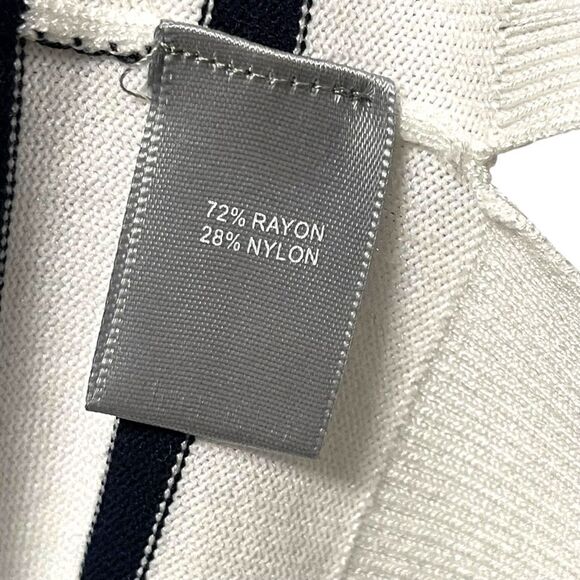 MARLED Nautical Striped Love Knit Sweater L - Picture 6 of 7